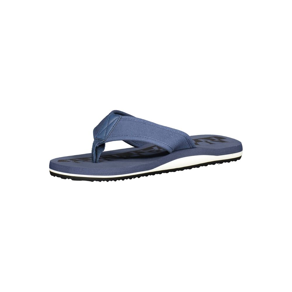 Napapijri Chic Blue Thong Slipper with Contrasting Details