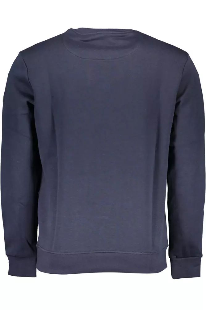 North Sails Blue Long-Sleeved Printed Sweatshirt