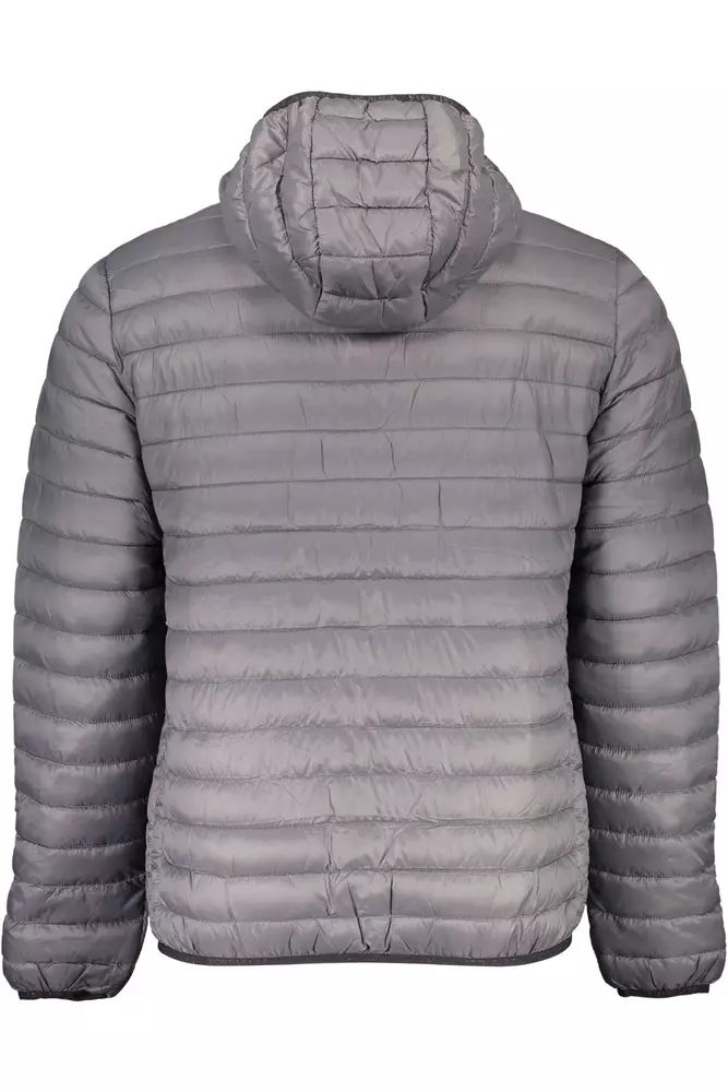 North Sails Sleek Hooded Polyamide Jacket in Gray