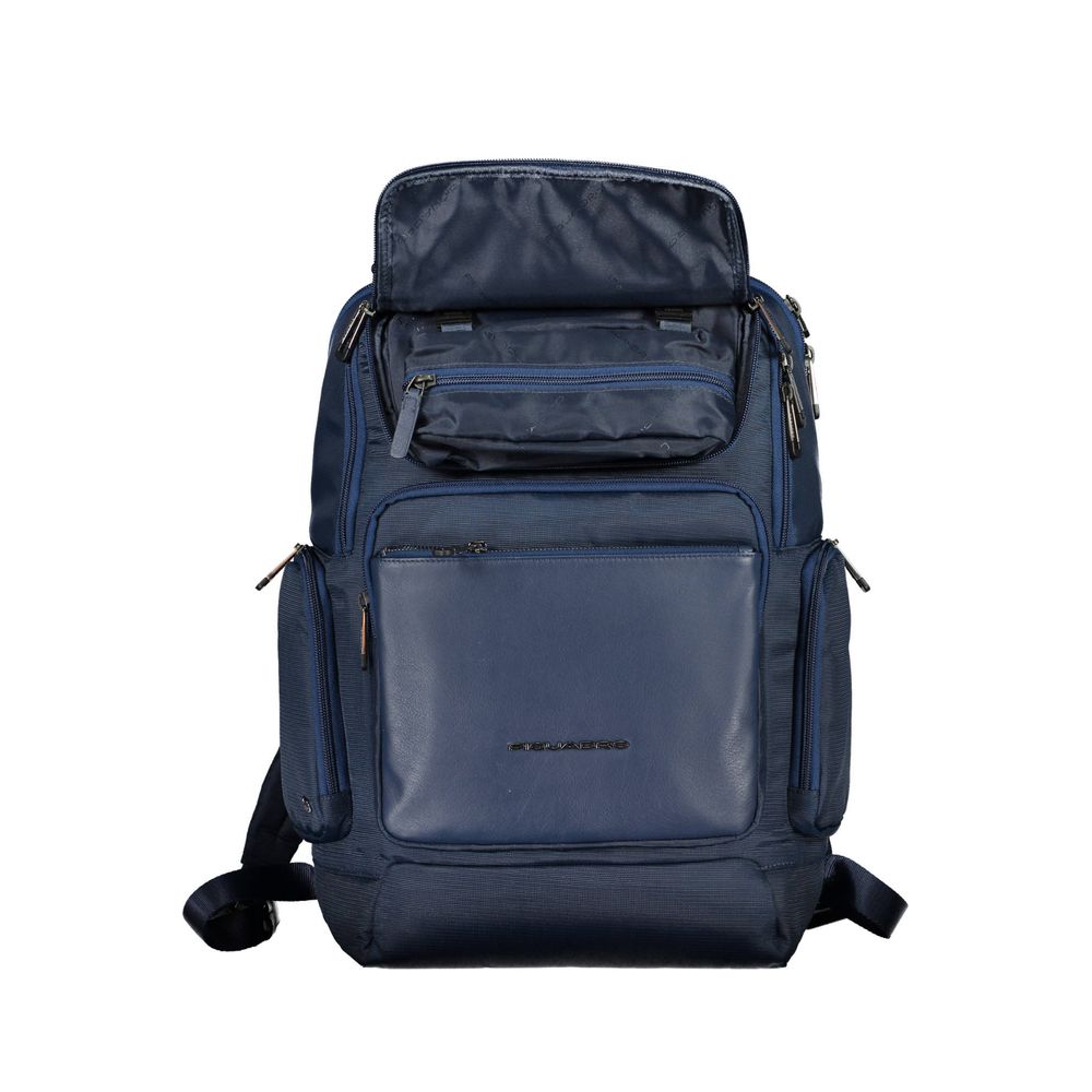 Piquadro Eco-Conscious Dual Compartment Backpack