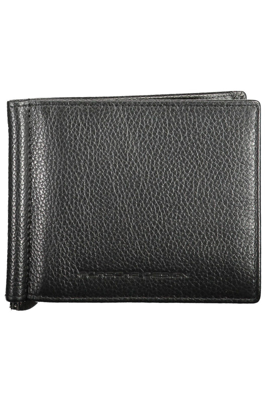 Porsche Design Sleek Black Leather RFID-Blocking Card Holder