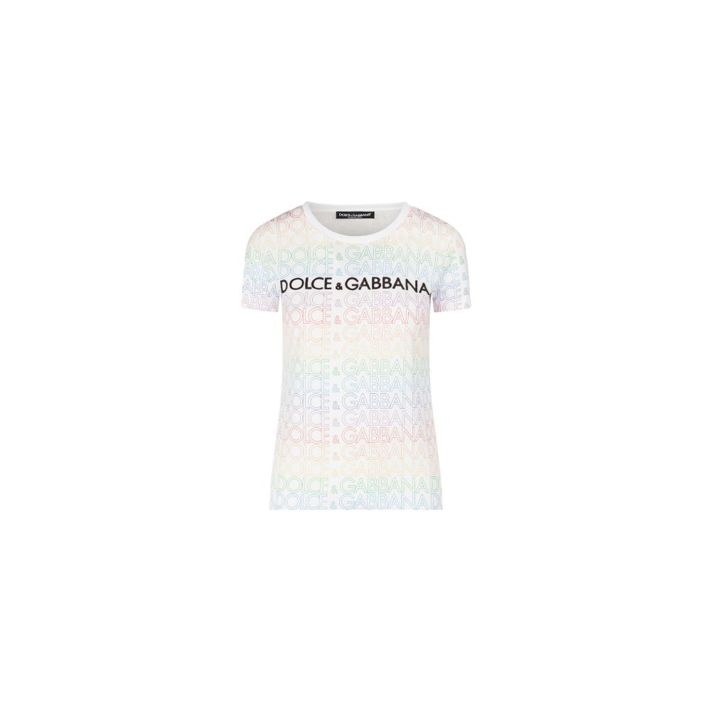 Dolce & Gabbana Sculpted Elegance Cotton Tee