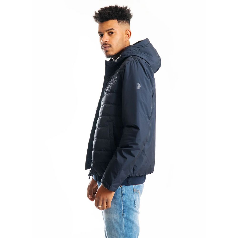 People Of Shibuya Sumptuous Blue Hooded Technical Jacket