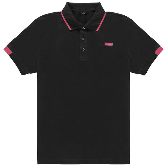 Refrigiwear Elegant Cotton Polo with Contrast Details