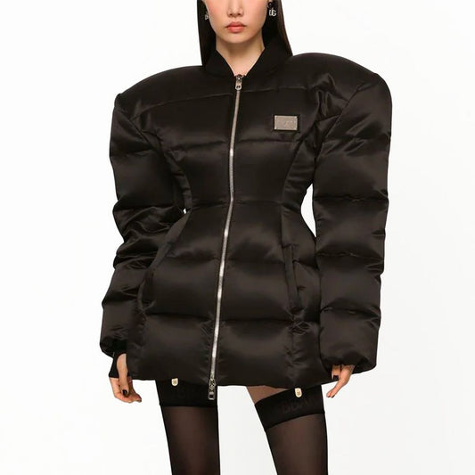 Dolce & Gabbana Elegant Quilted Silk-Lined Jacket