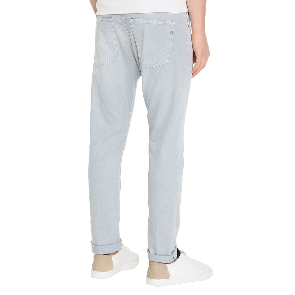 Dondup Chic Ice Gray Regular Denim Icon Jeans