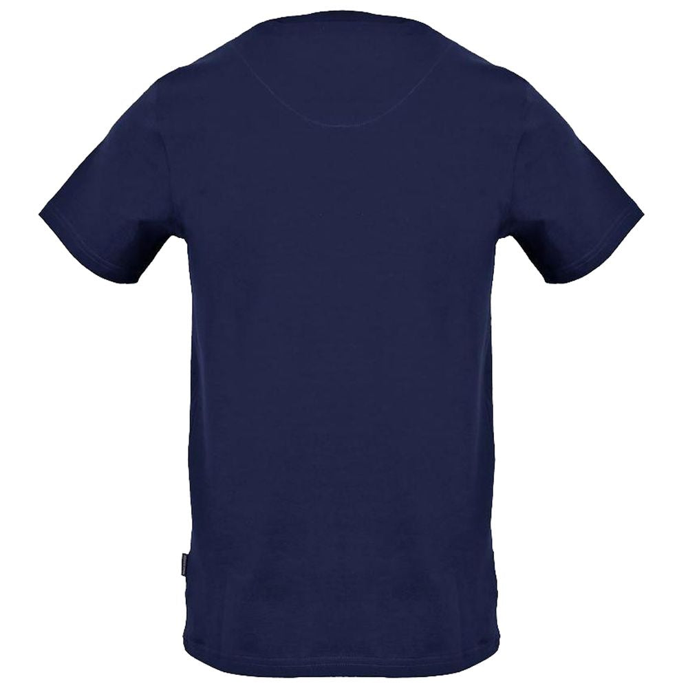 Aquascutum Elegant Cotton Tee with Iconic Accents