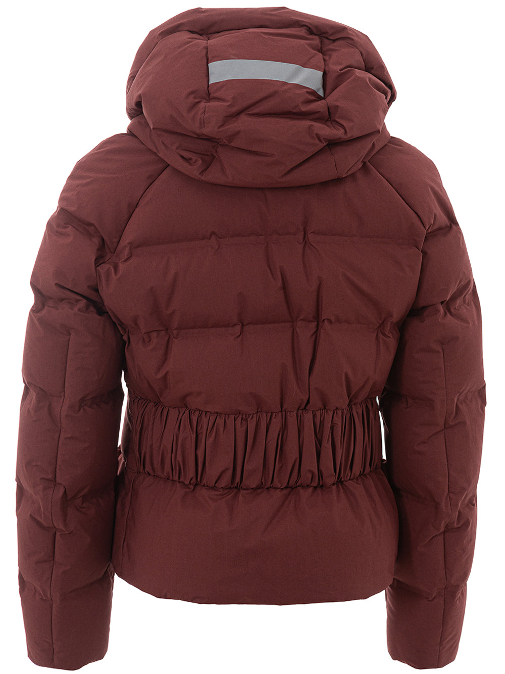 Peuterey Elegant Bordeaux Quilted Cotton Jacket