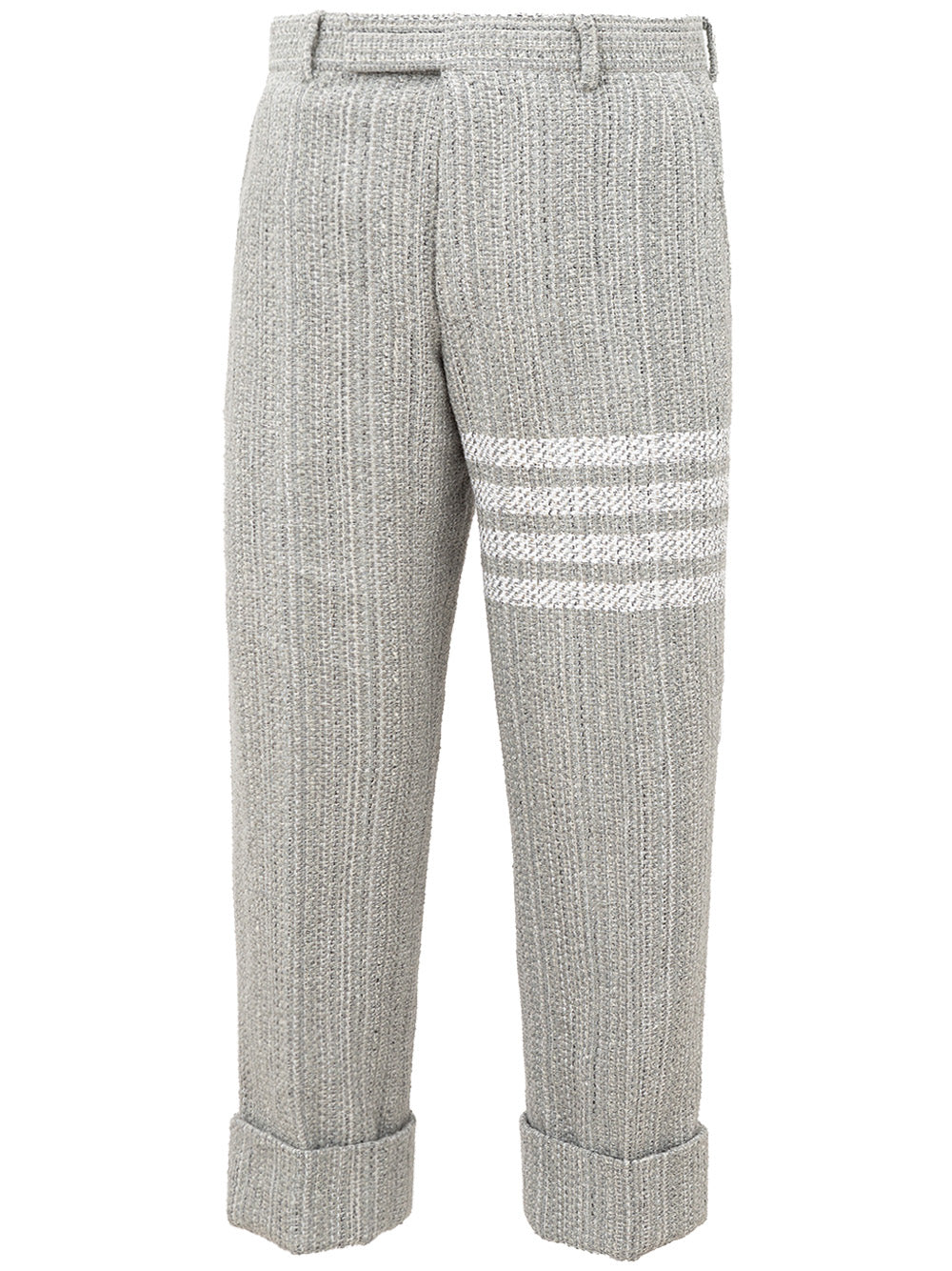 Thom Browne Elegant Striped Wool Trousers