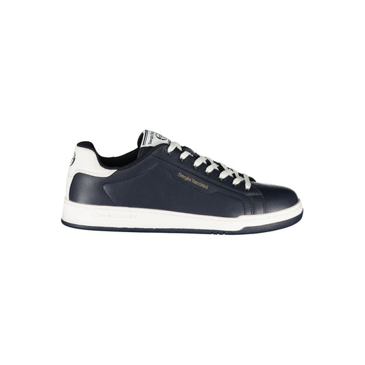 Sergio Tacchini Sleek Blue Capri Lace-Up Sneakers