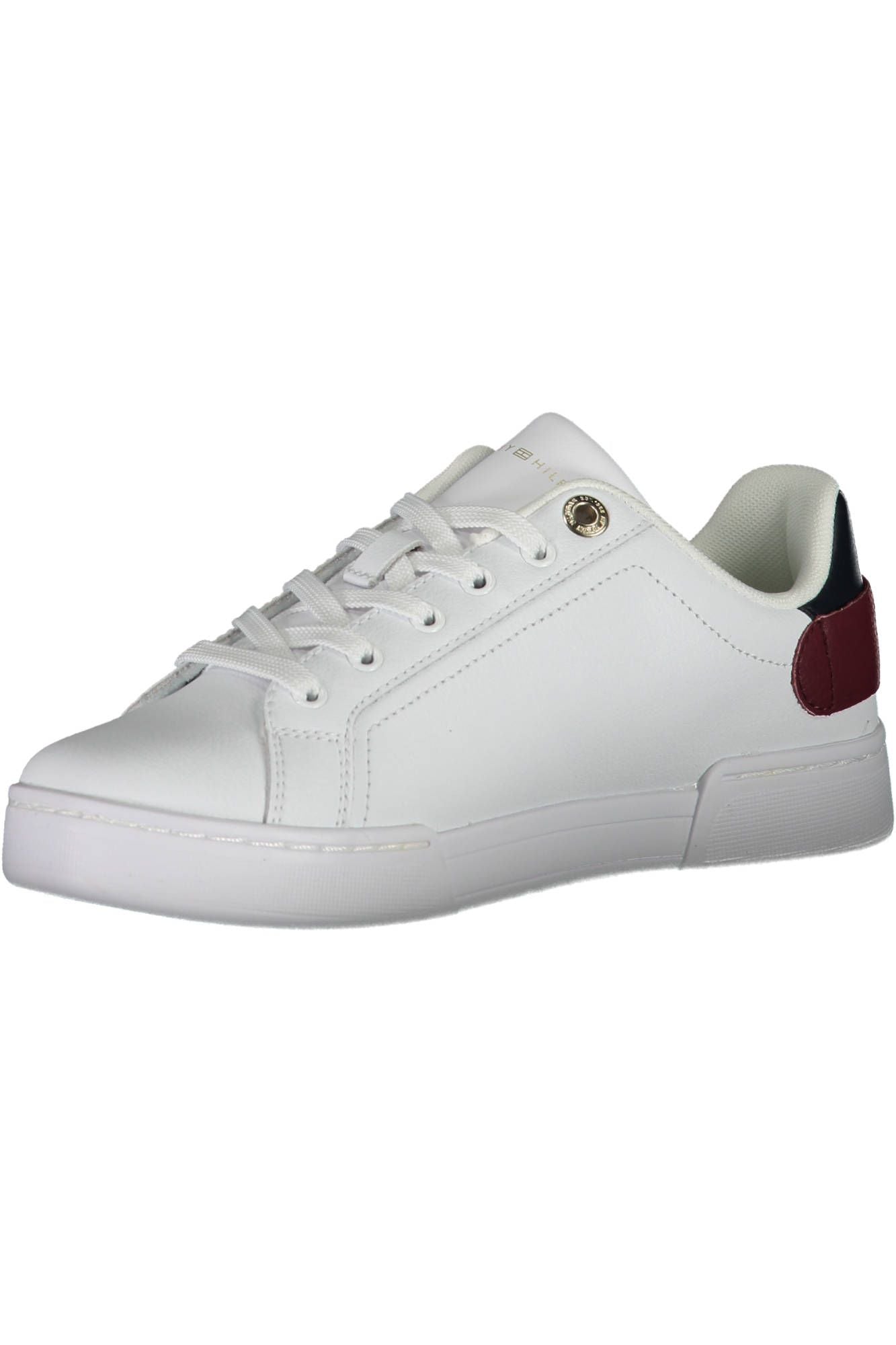 Tommy Hilfiger Eco-Chic White Lace-Up Sneakers