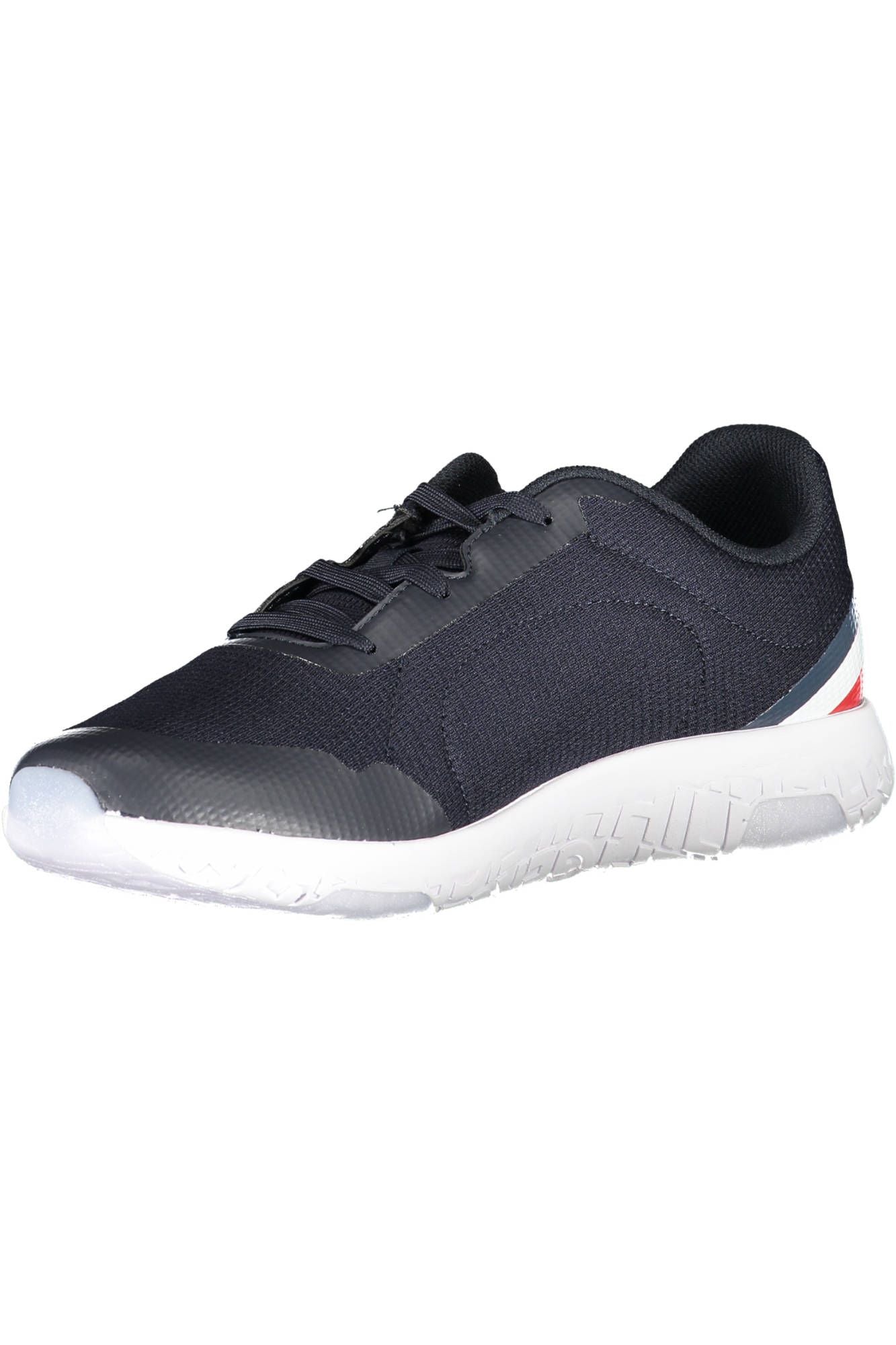 Tommy Hilfiger Sleek Blue Sneakers with Contrast Accents