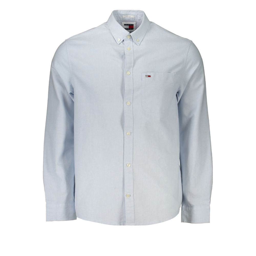 Tommy Hilfiger Elegant Light Blue Regular Fit Shirt