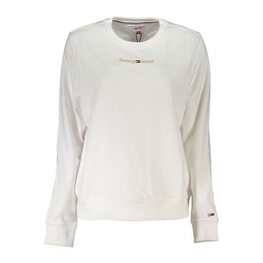 Tommy Hilfiger Elegant Crew Neck Embroidered Sweater