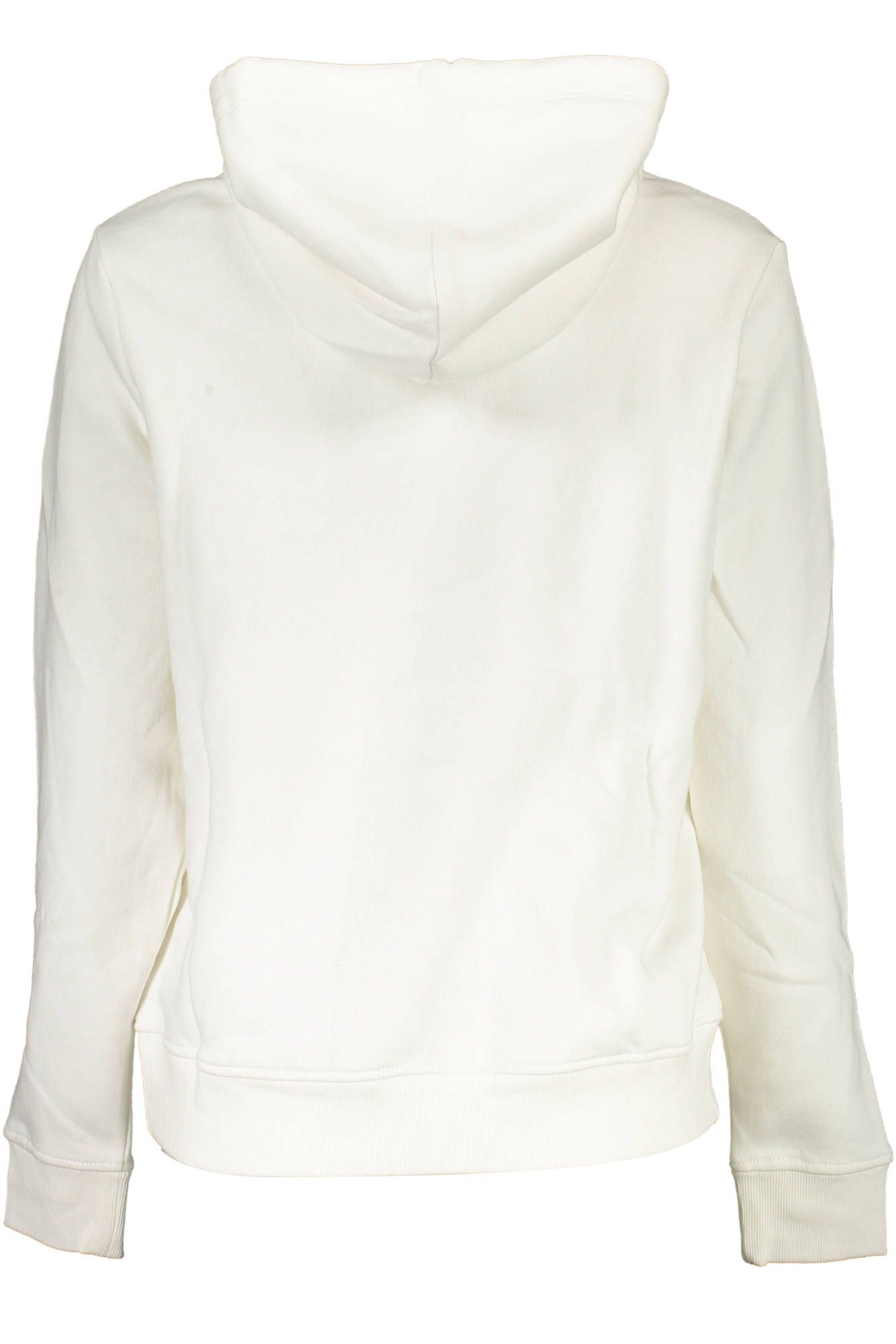 Tommy Hilfiger Chic White Hooded Sweatshirt with Central Pocket