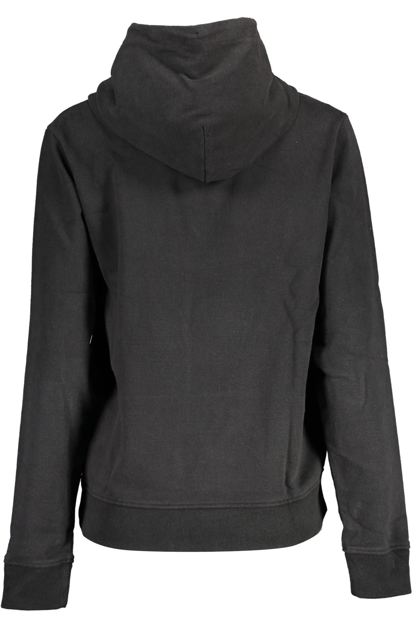 Tommy Hilfiger Elegant Black Hooded Sweatshirt