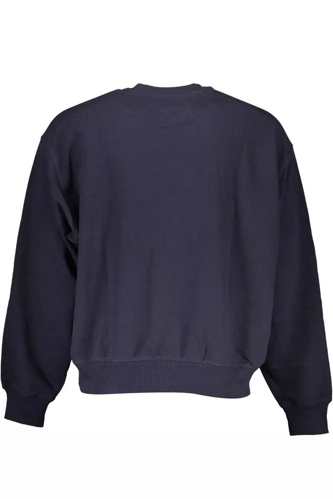 Tommy Hilfiger Eco-Conscious Blue Crew-Neck Sweatshirt