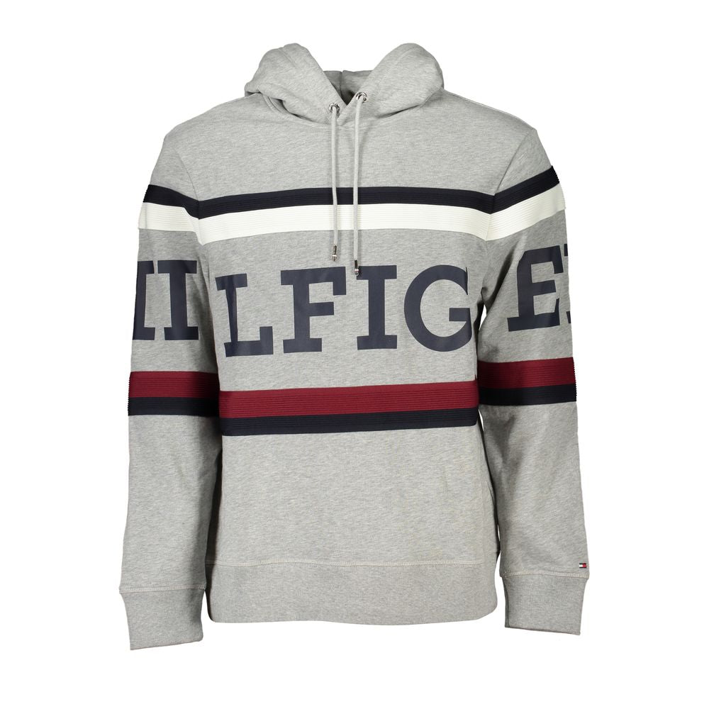 Tommy Hilfiger Sleek Hooded Cotton Sweatshirt