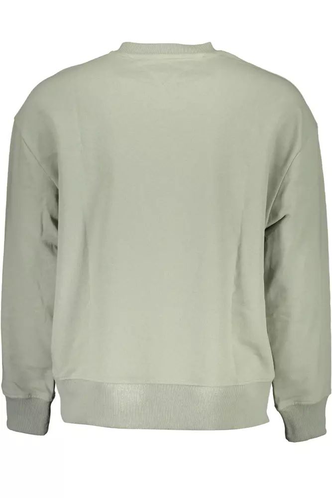 Tommy Hilfiger Chic Green Embroidered Logo Sweatshirt