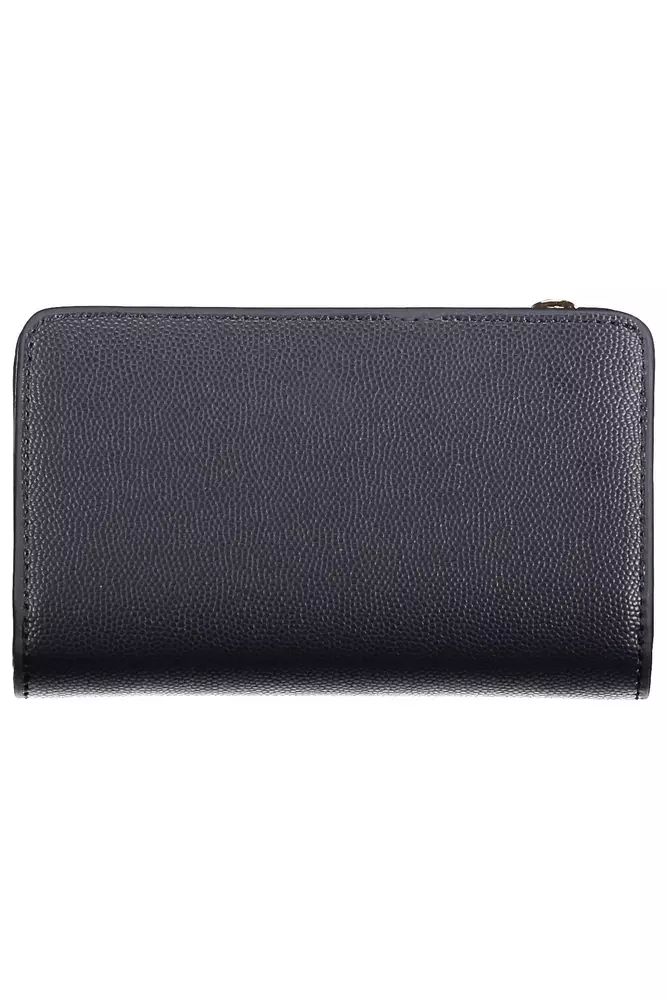 Tommy Hilfiger Elegant Blue Wallet with Multiple Compartments