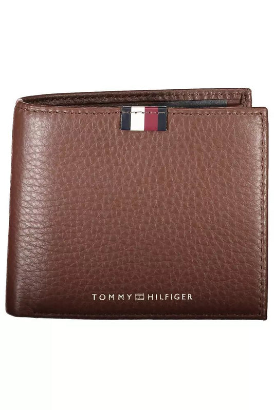 Tommy Hilfiger Elegant Leather Bifold Wallet with Coin Purse