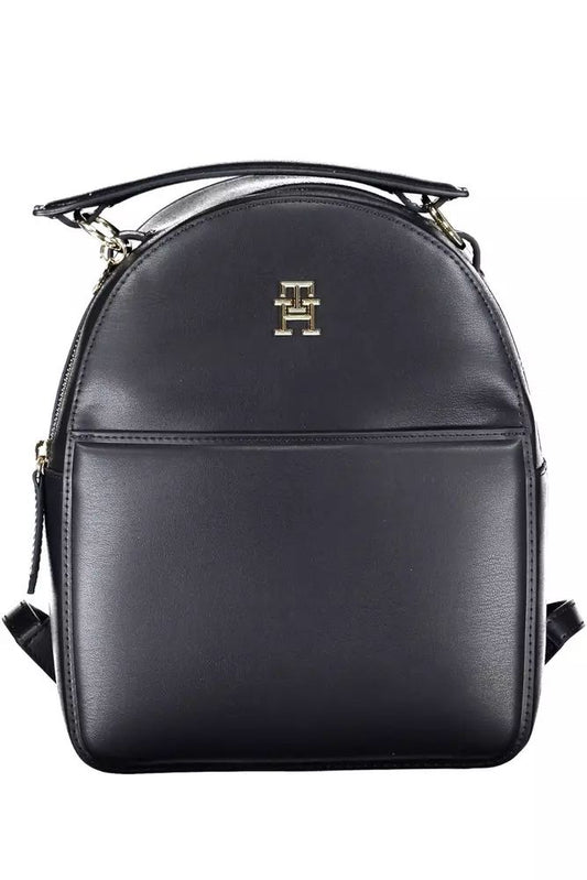 Tommy Hilfiger Chic Blue Contrast Detail Backpack with Logo