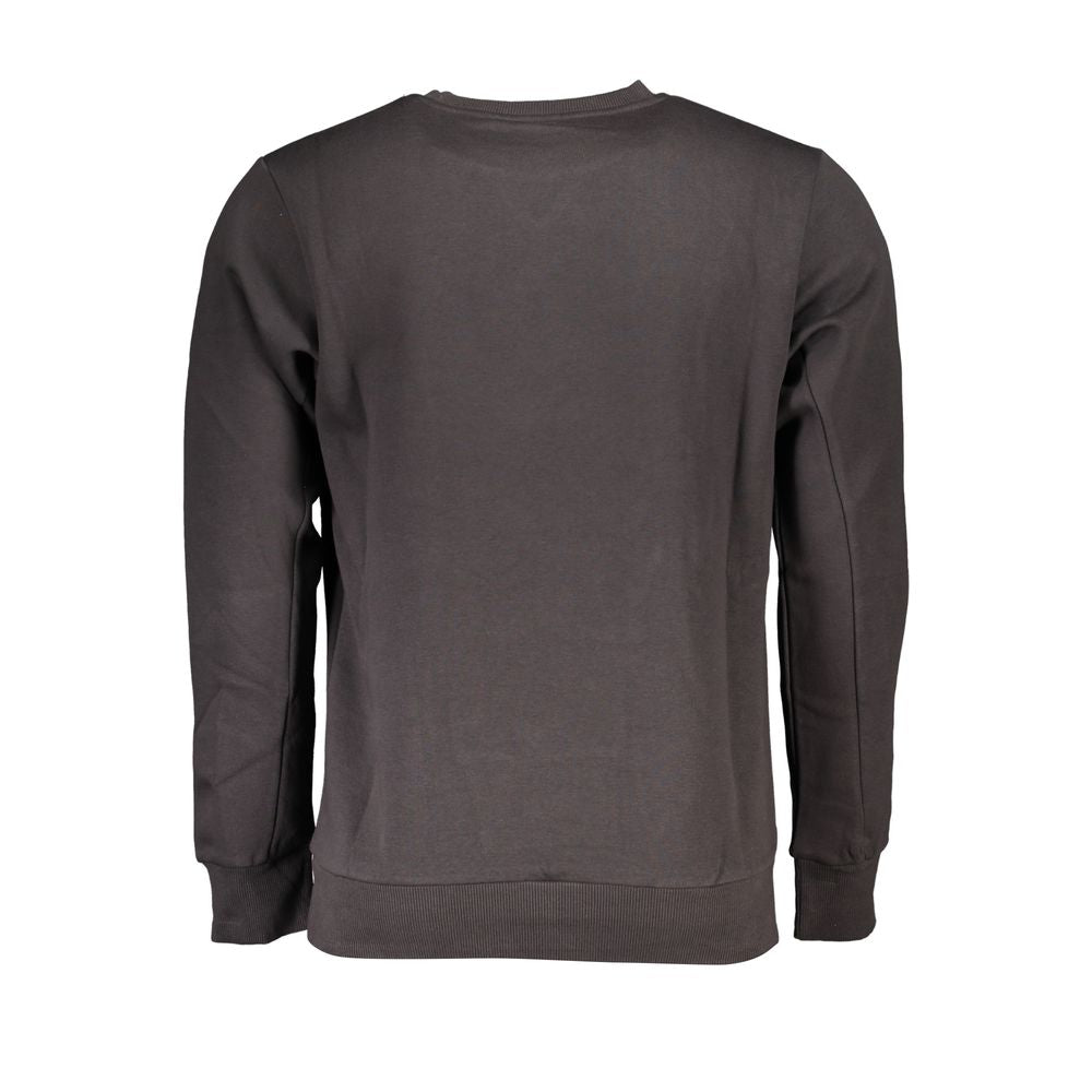 U.S. Grand Polo Classic Crew Neck Fleece Sweatshirt In Gray