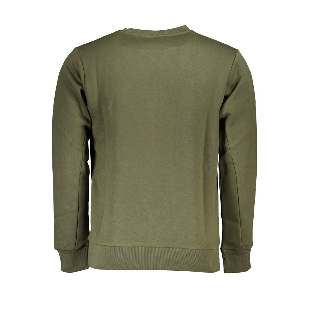 U.S. Grand Polo Elegant Green Crew Neck Sweatshirt