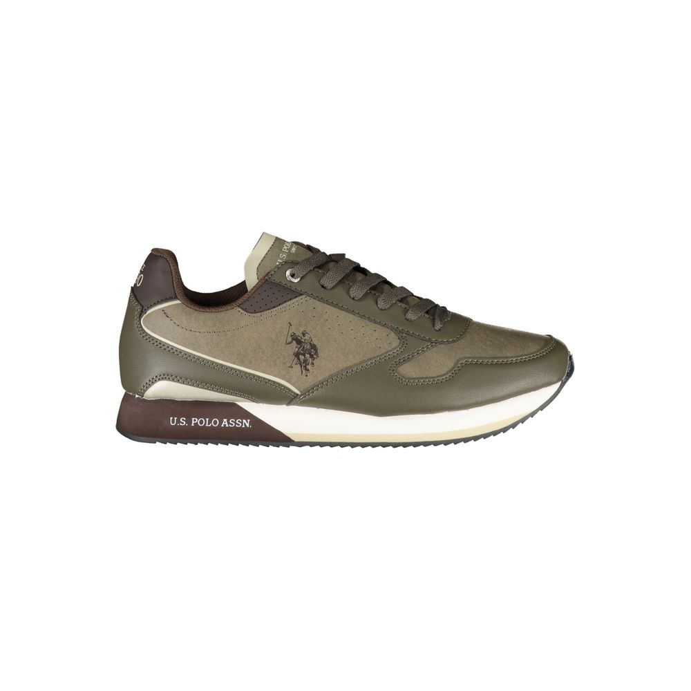 U.S. POLO ASSN. Sleek Sports Sneakers with Elegant Contrast Details