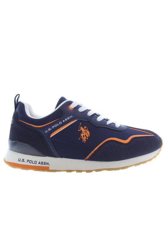 U.S. POLO ASSN. Chic Blue Sporty Lace-up Sneakers