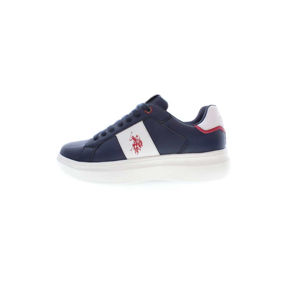 U.S. POLO ASSN. Chic Blue Lace-Up Sporty Sneakers