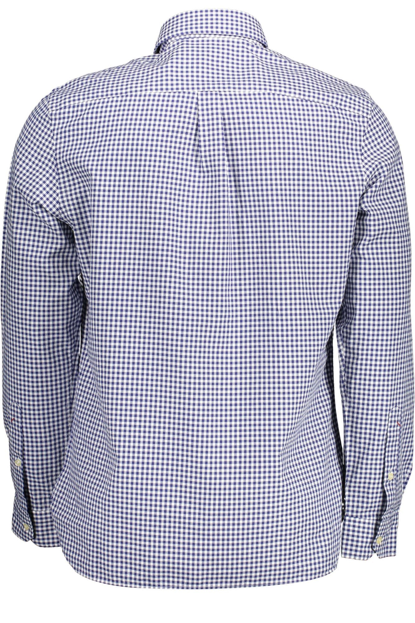 U.S. POLO ASSN. Elegant Light Blue Cotton Shirt for Men