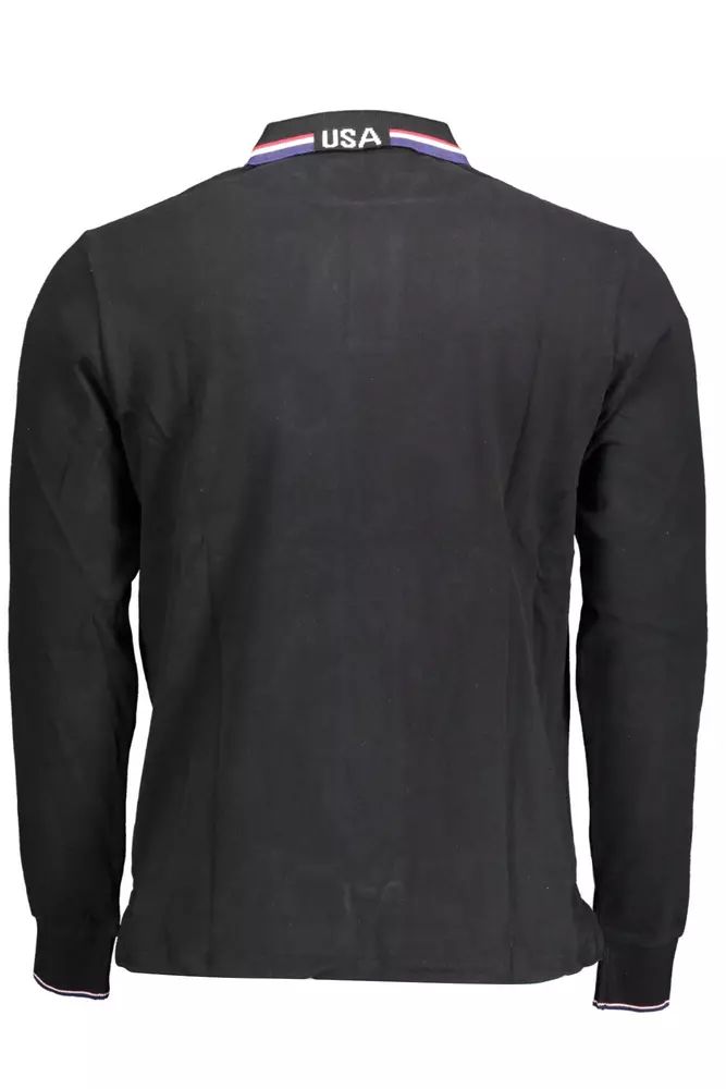 U.S. POLO ASSN. Elegant Long-Sleeve Polo with Embroidery