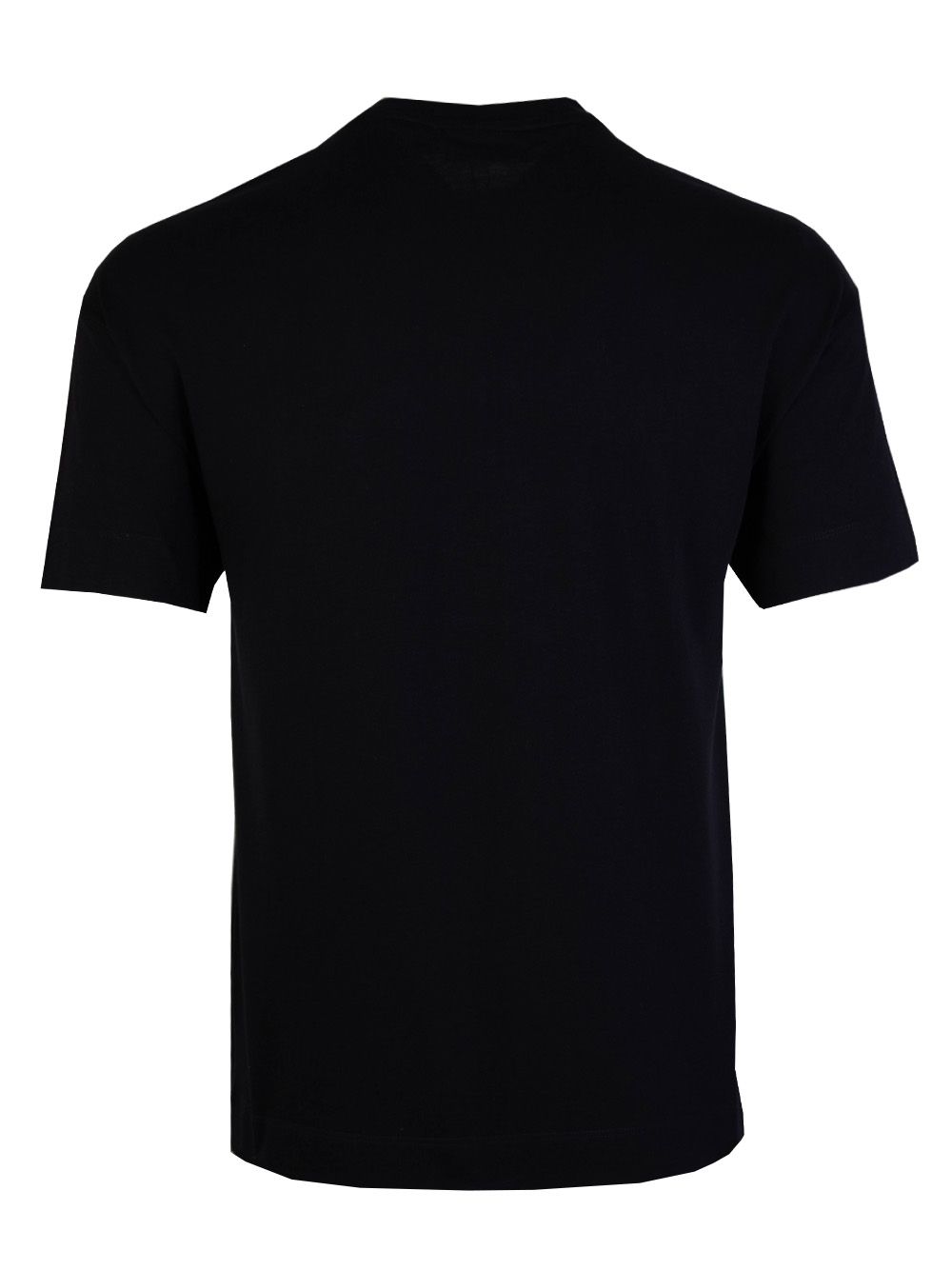 Emporio Armani Chic Black Cotton T-Shirt – Classic Regular Fit