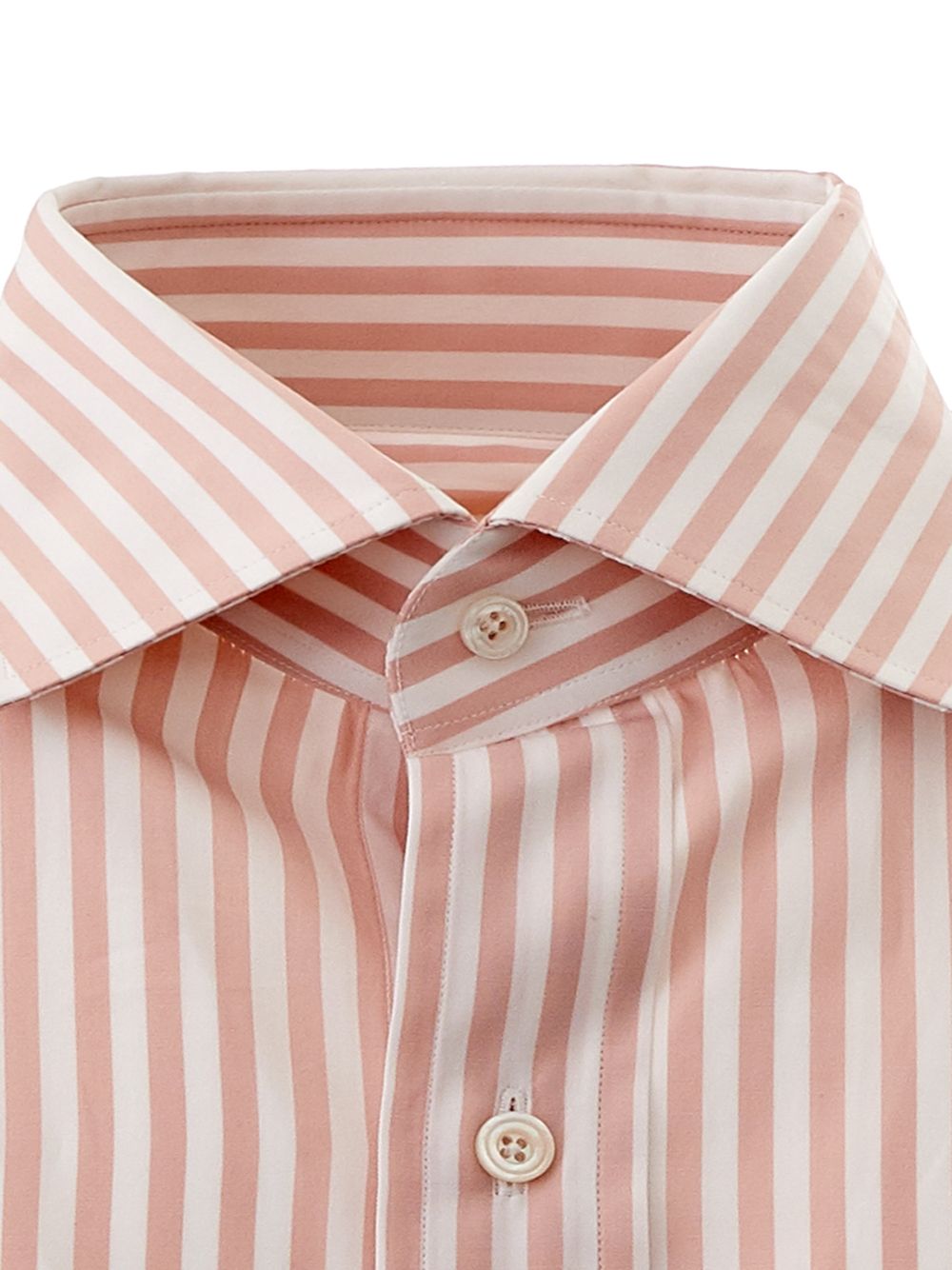 Tom Ford Elegant Striped Pink Cotton Shirt for Men