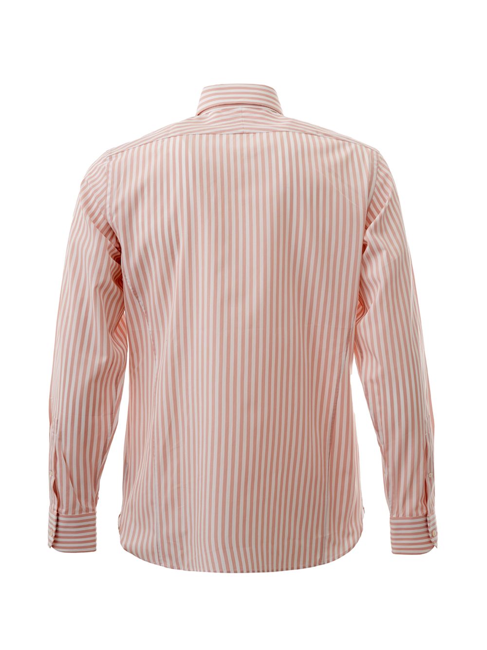 Tom Ford Elegant Striped Pink Cotton Shirt for Men