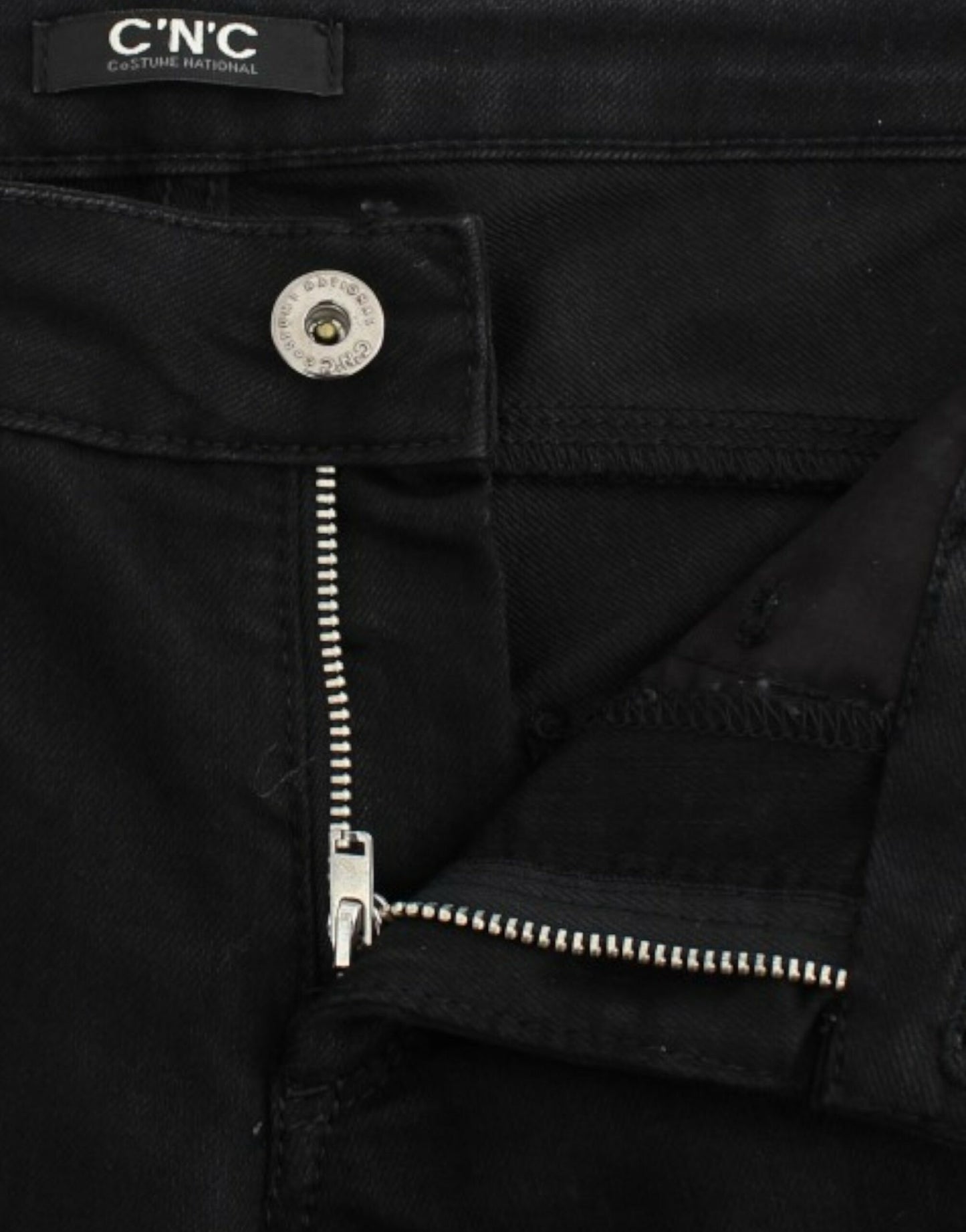 Costume National Black straight leg jeans