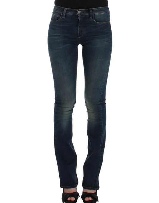 Costume National Blue straight leg jeans