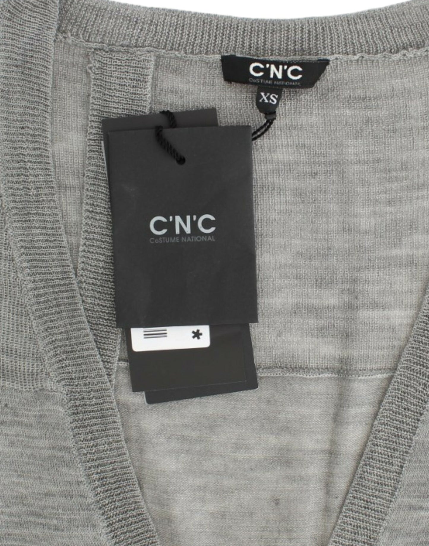 Costume National Gray lightweight cardigan