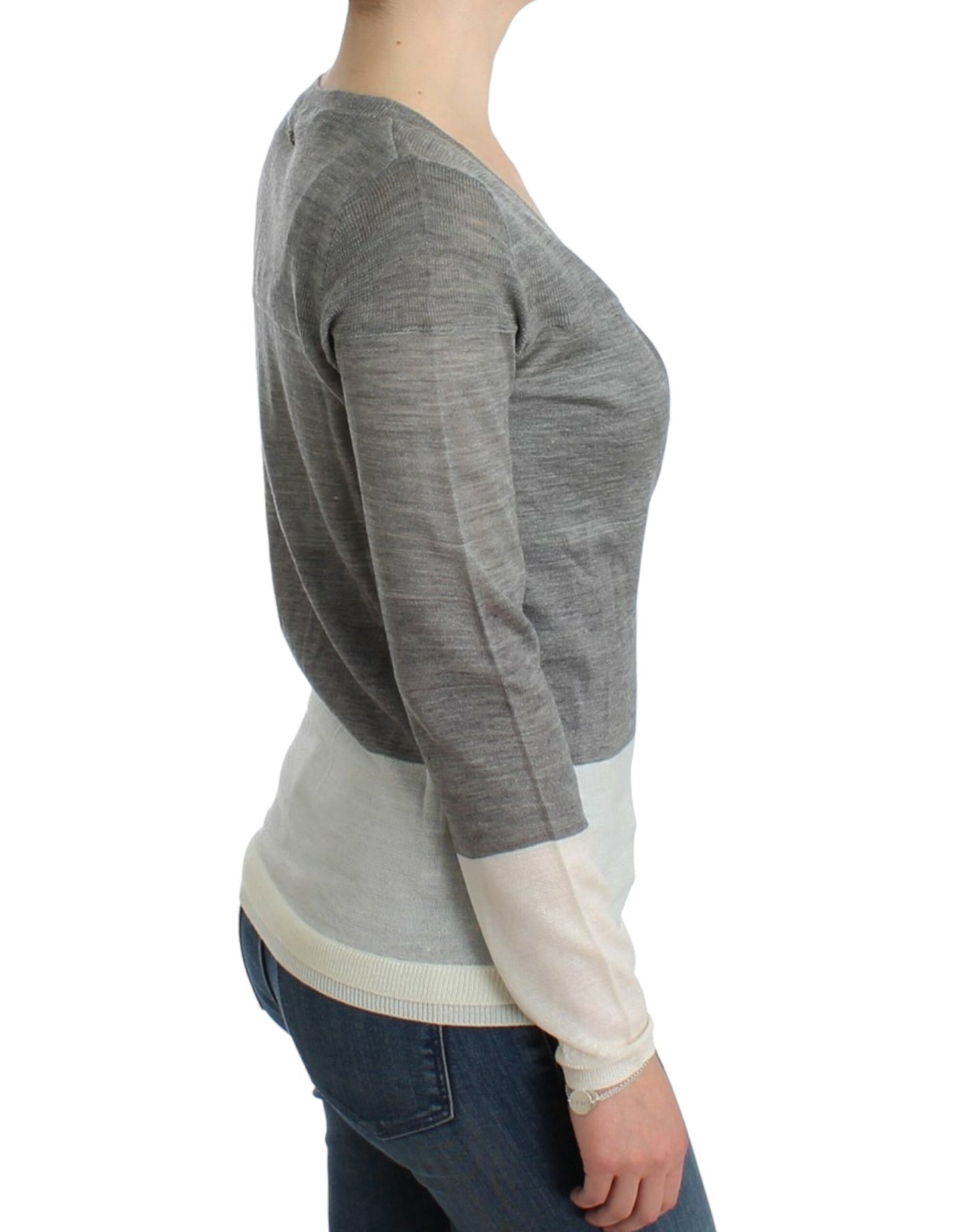 Costume National Gray lightweight cardigan