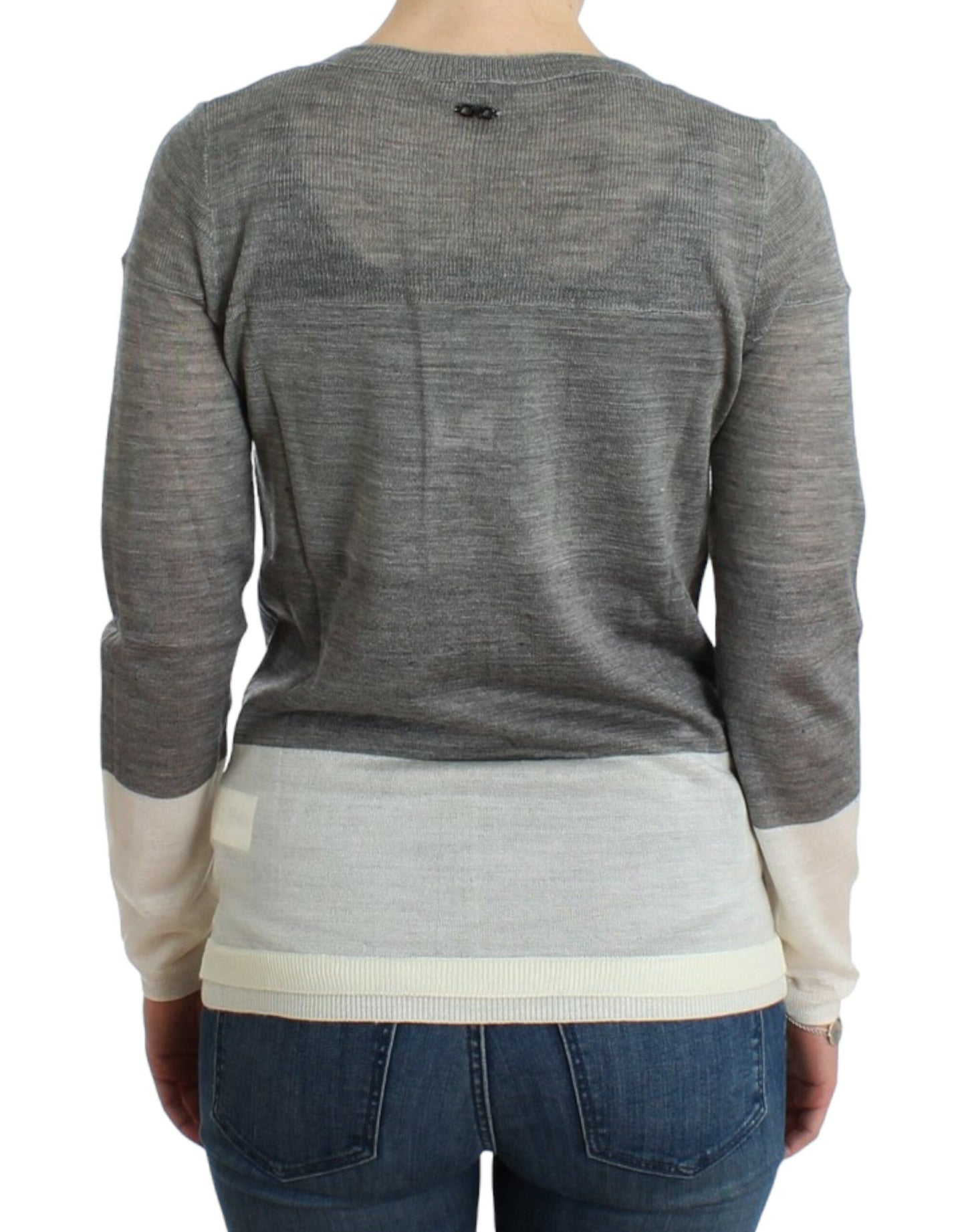 Costume National Gray lightweight cardigan