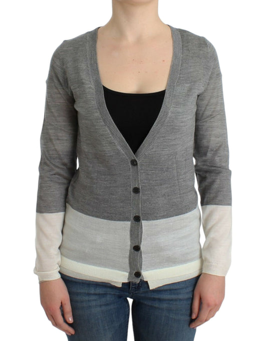 Costume National Gray lightweight cardigan