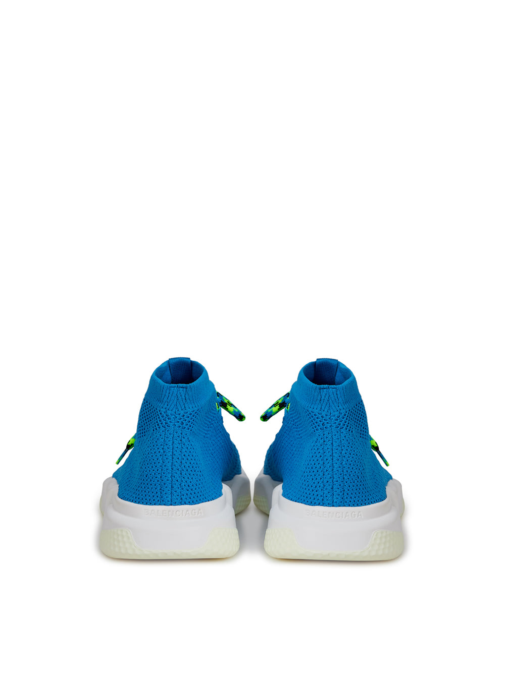 Balenciaga Blue Speed Lace-up Sneakers