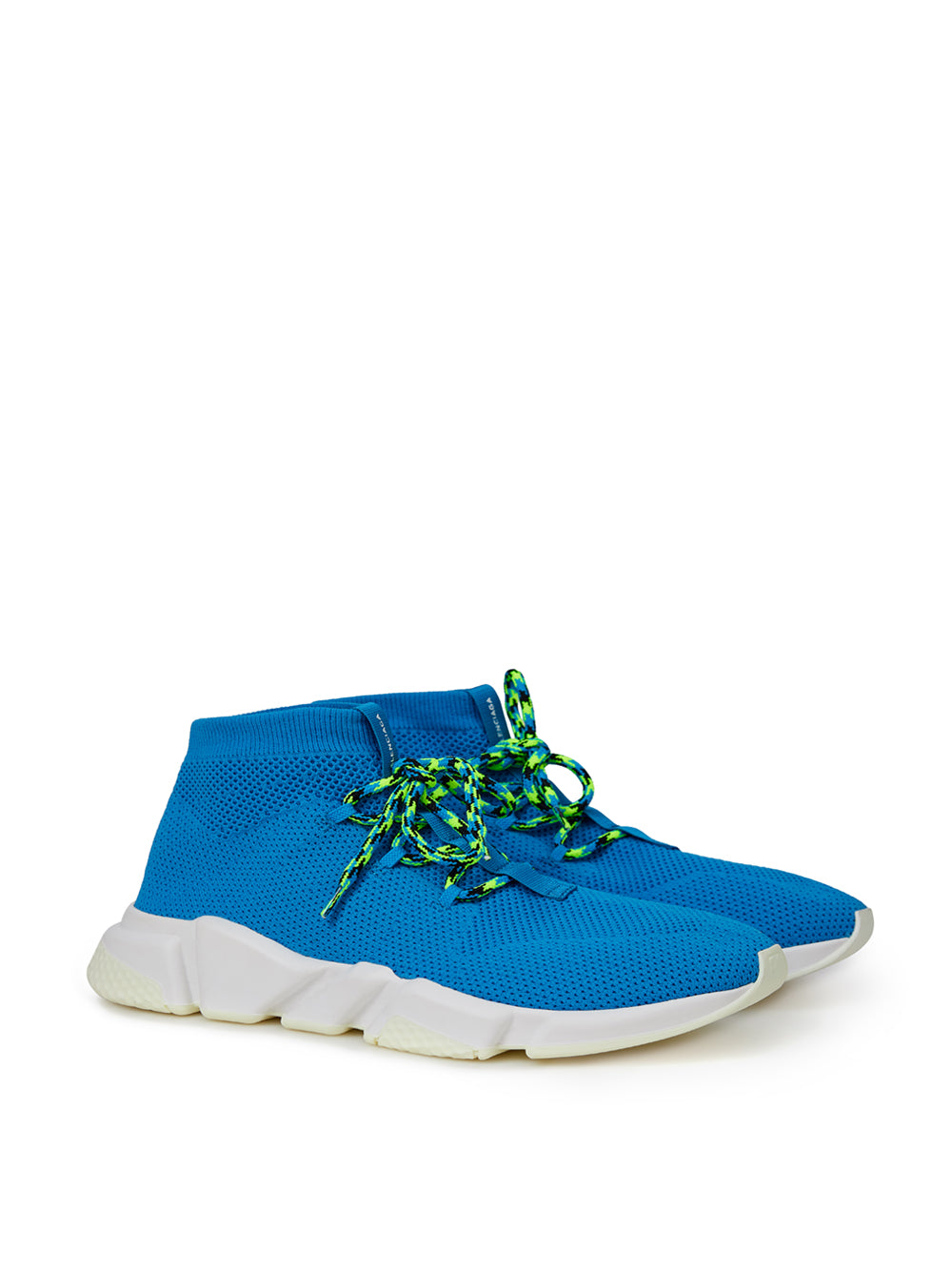 Balenciaga Blue Speed Lace-up Sneakers