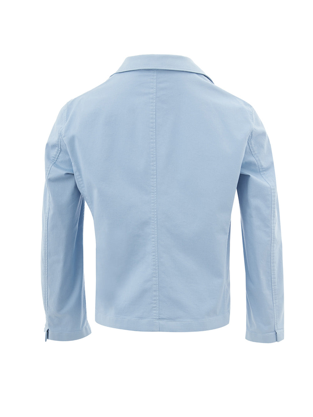 Lardini Light Blue Two Bottons Cotton Jacket