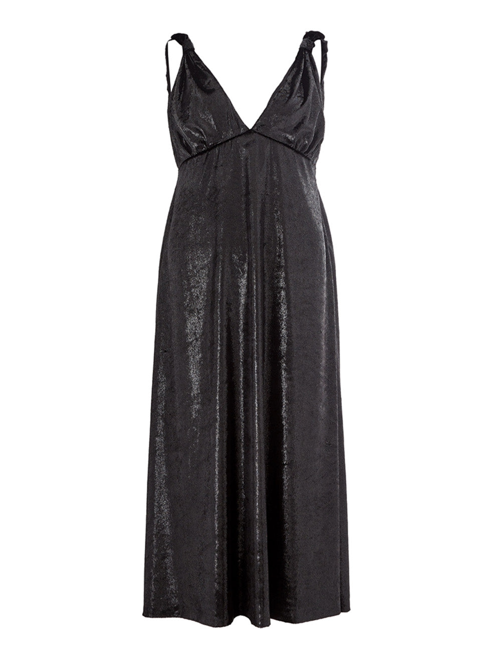 Lardini Elegant Velvet Effect Embellished Dress