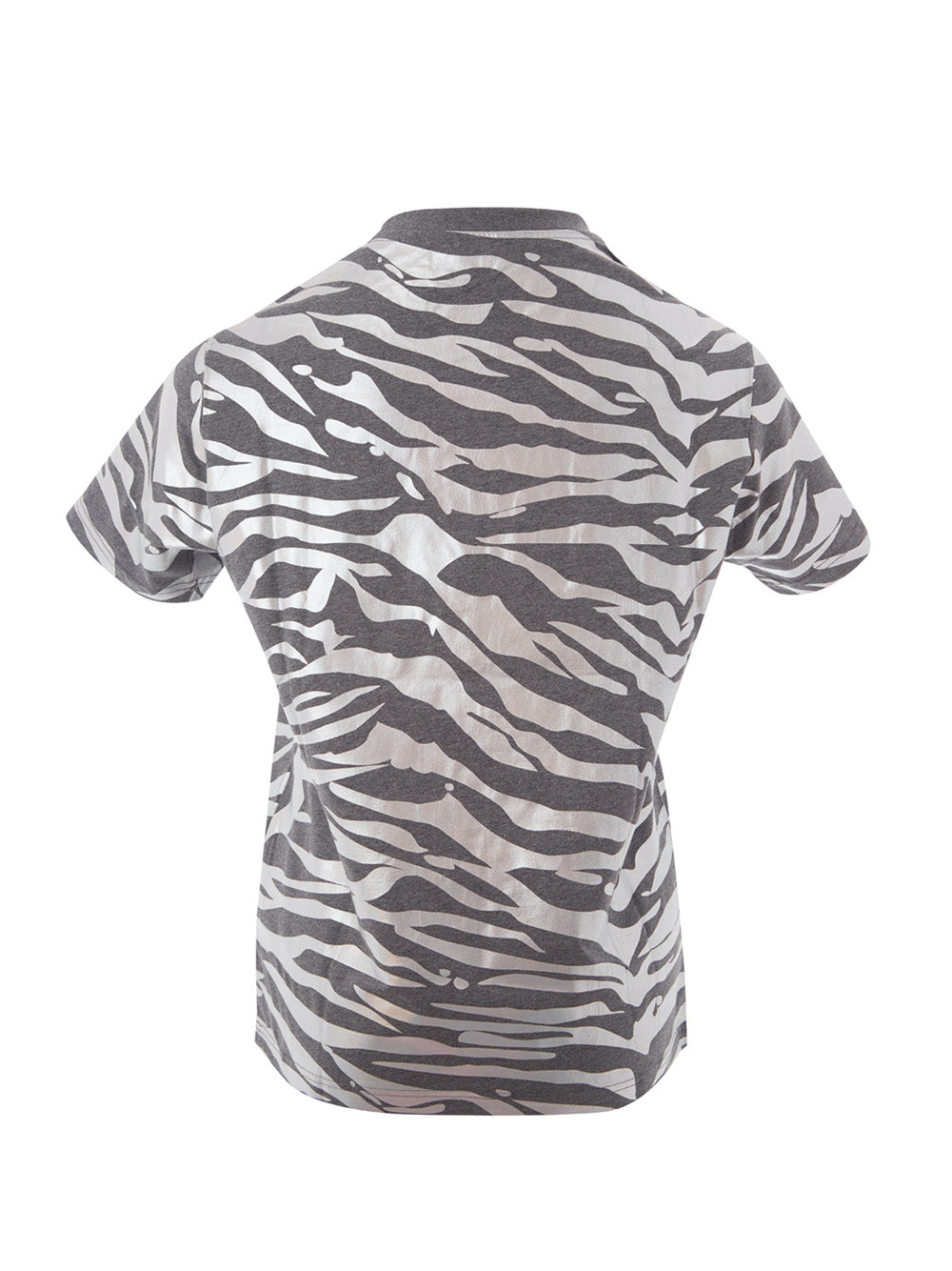 Kenzo Exquisite Metal Animalier Print Cotton Tee