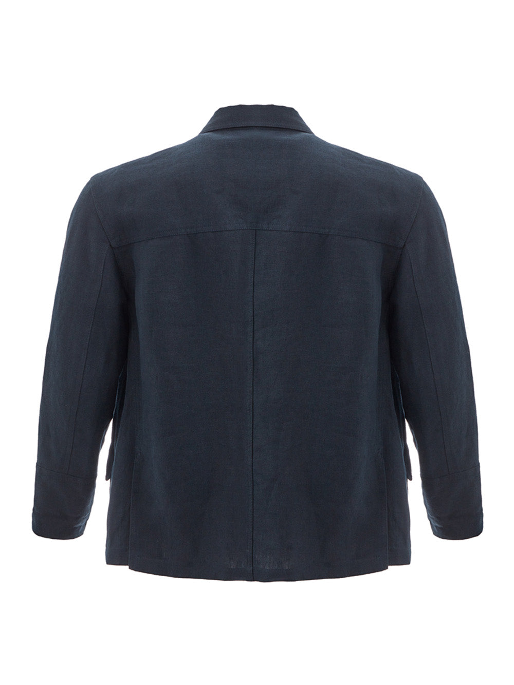 Sealup Elegant Single Breasted Linen Jacket