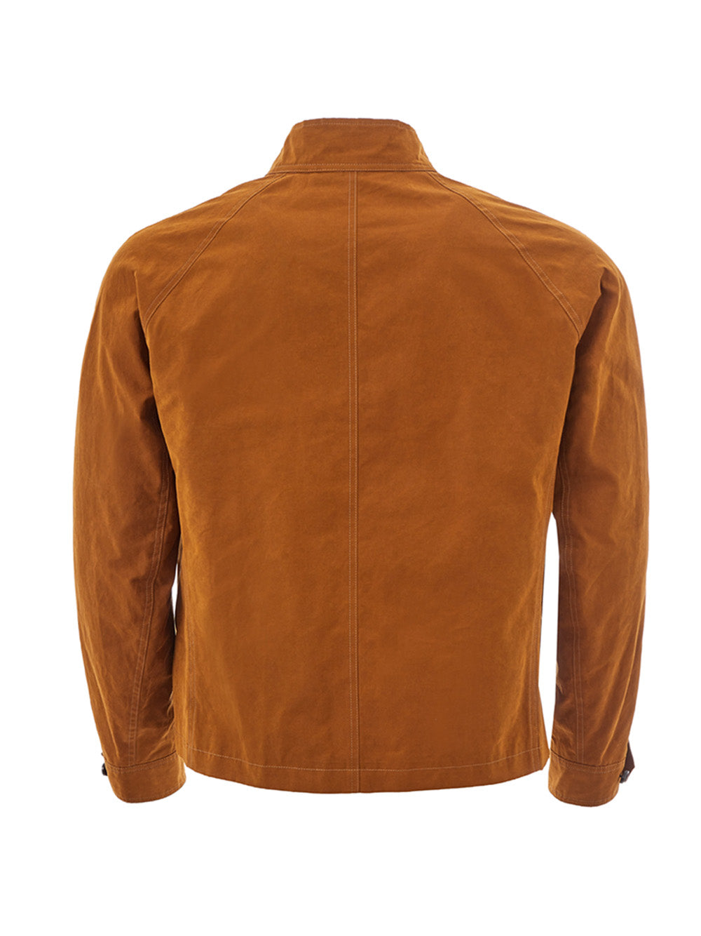 Sealup Elegant Tobacco Bomber Jacket in Eco Leather