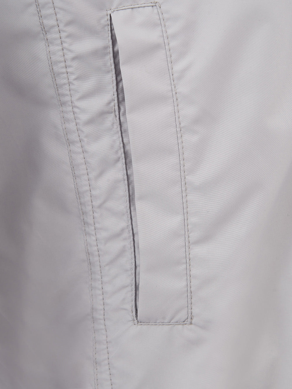 Sealup Ice White Slim Fit Technical Jacket